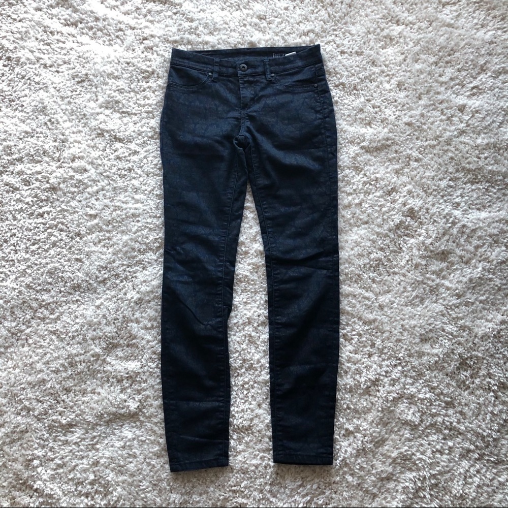Blank NYC printed spray on skinny